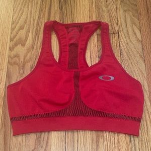 Oakley Women's Red Sports Bra